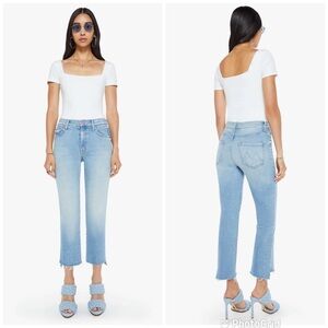 Mother The Insider Crop Step Fray in Can You Dig It? New with Tags!